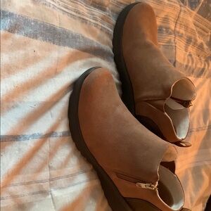 Brown Ankle Boots 7 wide width